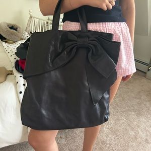 Authentic Red Valentino Leather Tote